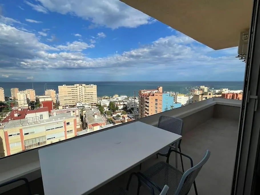 Glamour Suite Con Vistas Panoramicas Mar Y Montana Torremolinos Appartement